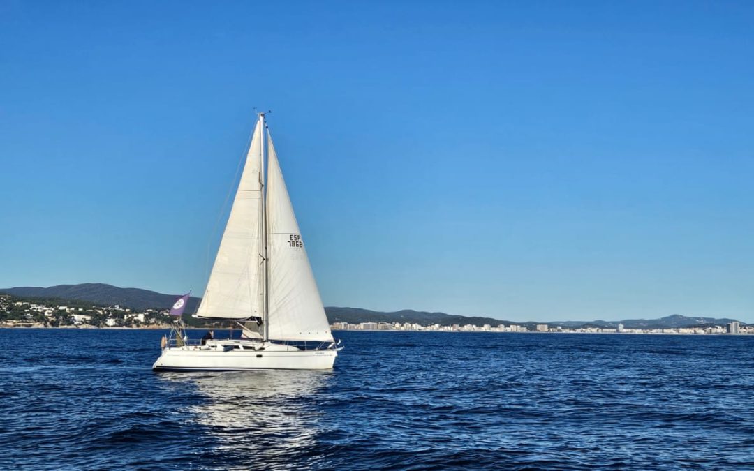 Salida en velero con patrón